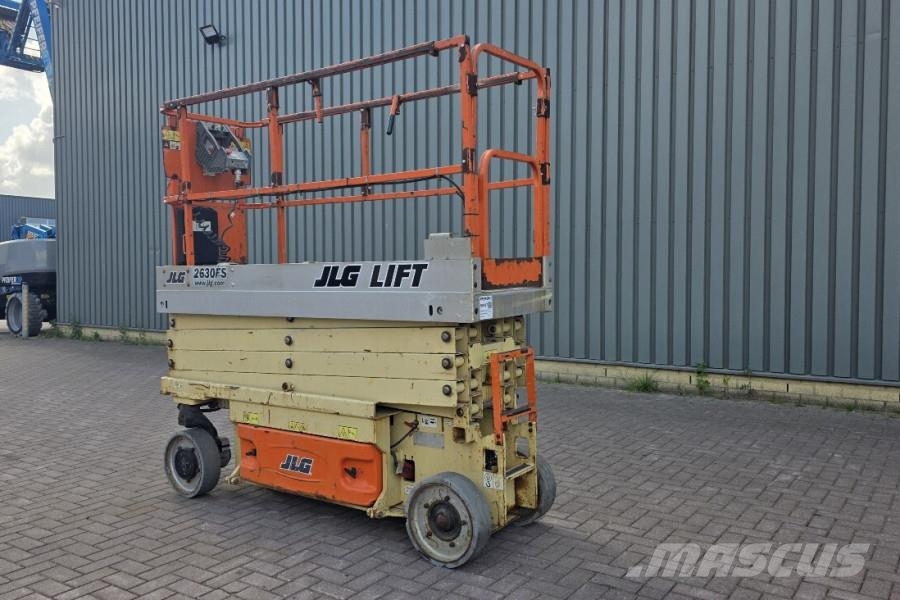 JLG 2630ES Electric, Working Height 10m, 230 kg Capaci Schaarhoogwerkers