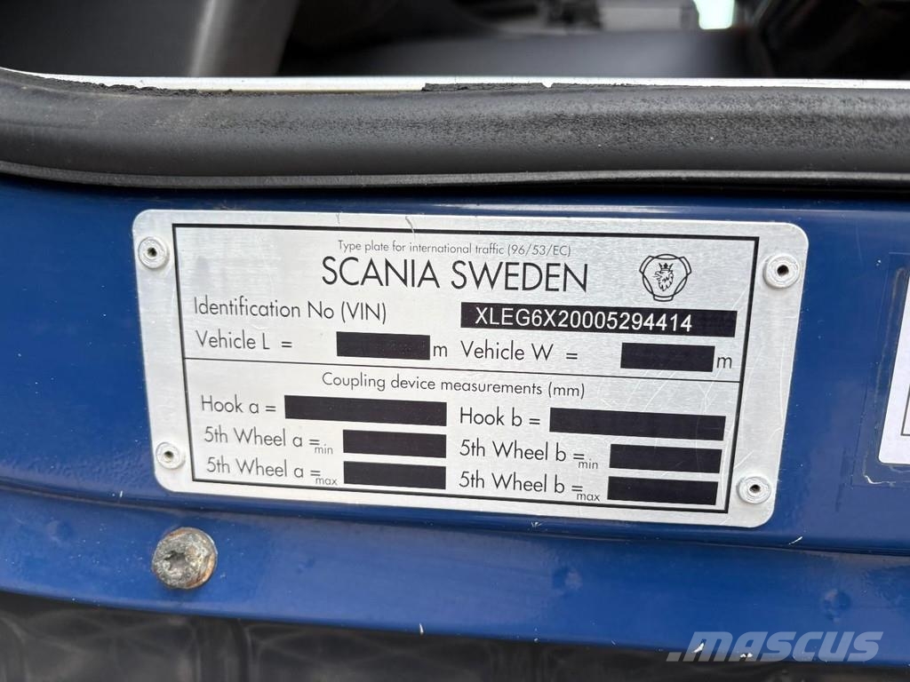 Scania G 440 + 6X2 STEERING + EURO 5 Camion cabina sasiu