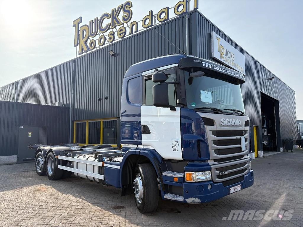 Scania G 440 + 6X2 STEERING + EURO 5 Camion cabina sasiu