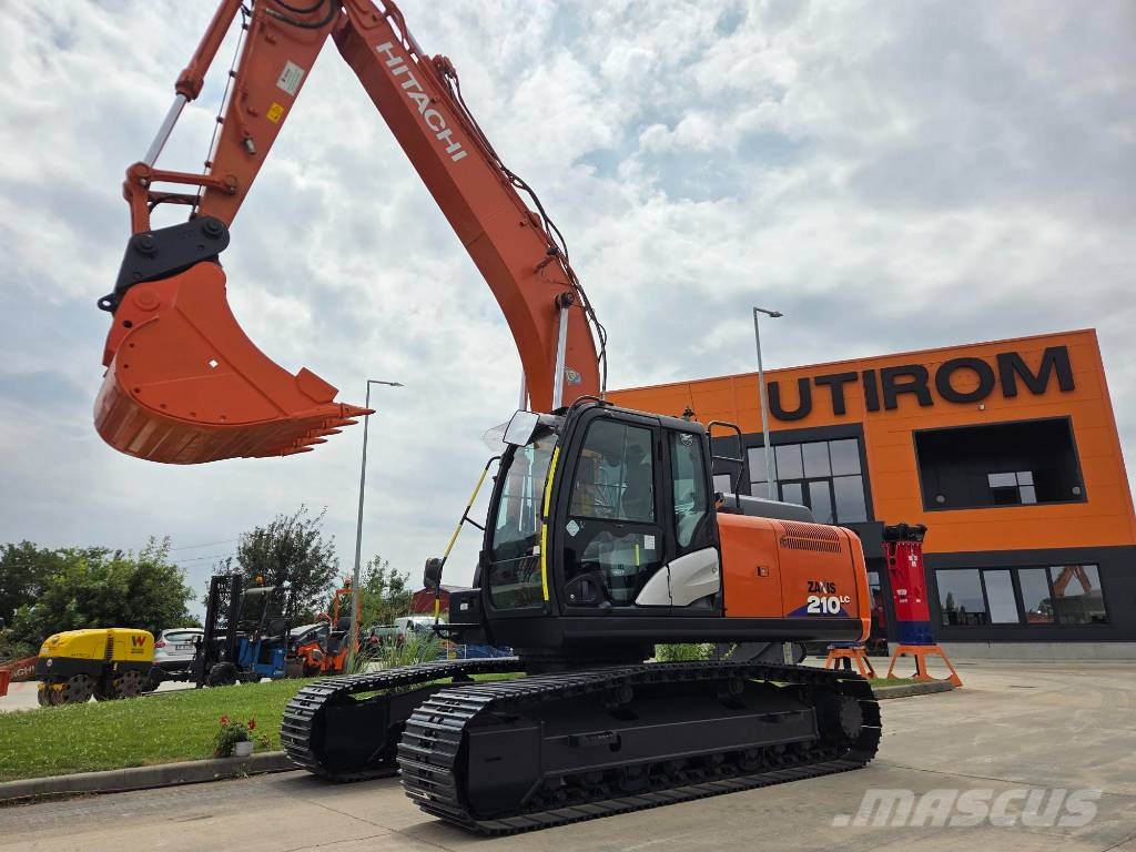 Hitachi ZX 210 LC-6, hydr quick coupler+ 1,3cm NEW bucket Rupsgraafmachines