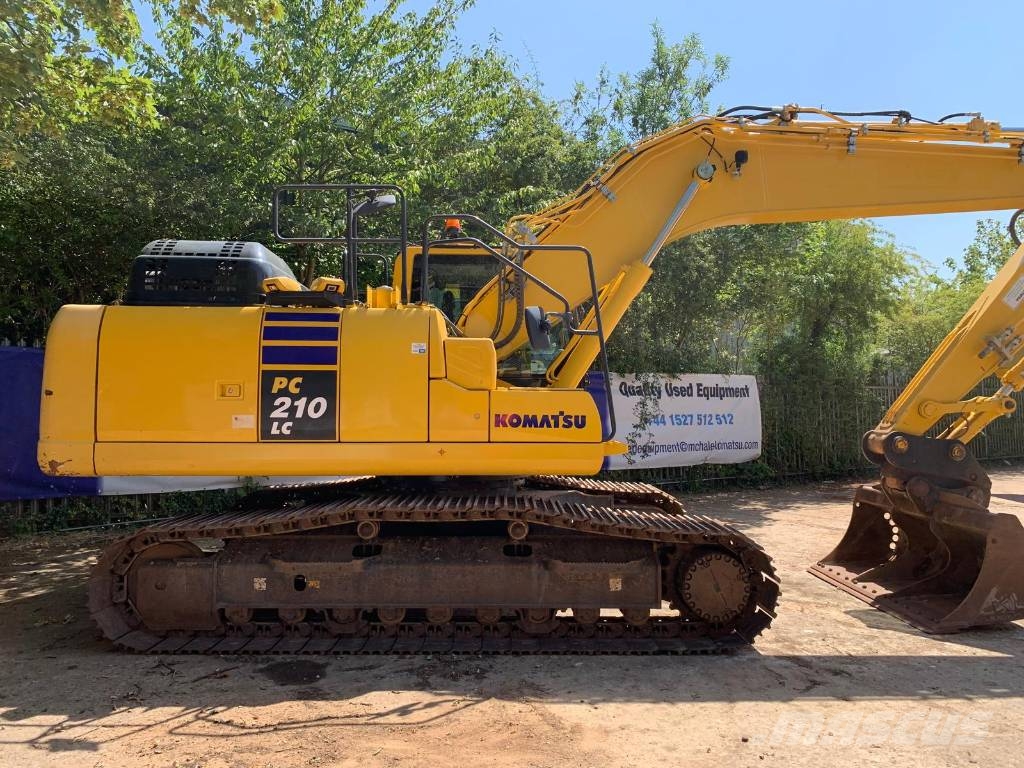 Komatsu PC210LC-11 Pásové rýpadlá