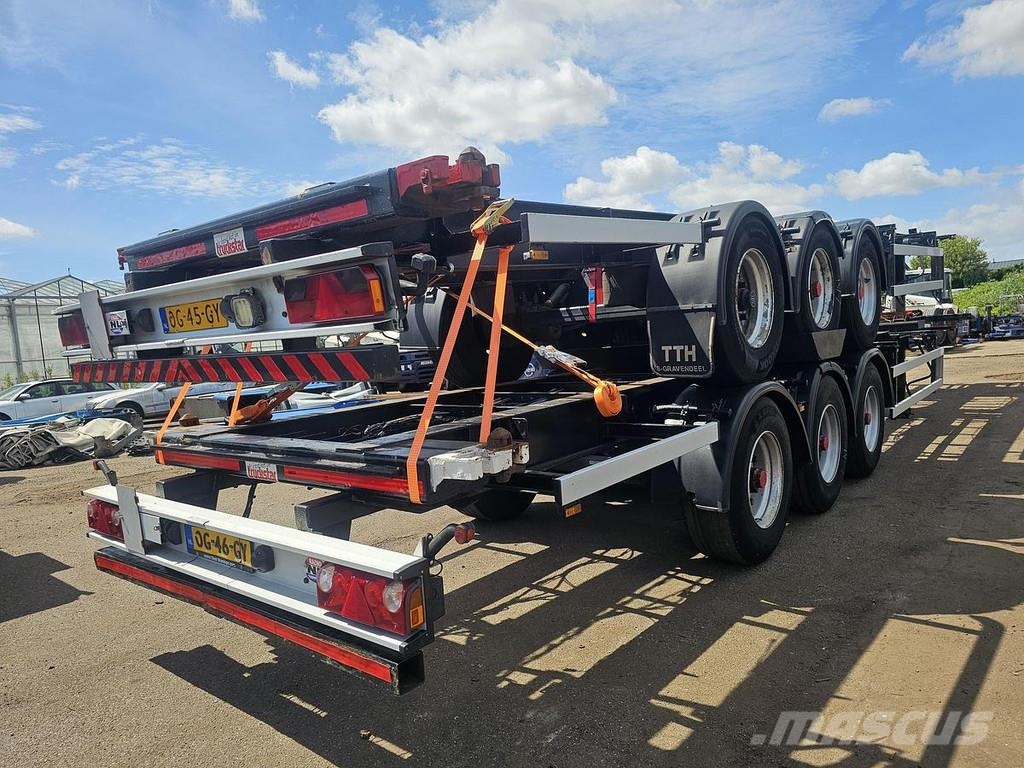 Groenewegen 45.07 CC-12-27 / 45 FT AND 40 FT CHASSIS BPW DISC. Containerframe semi-trailers