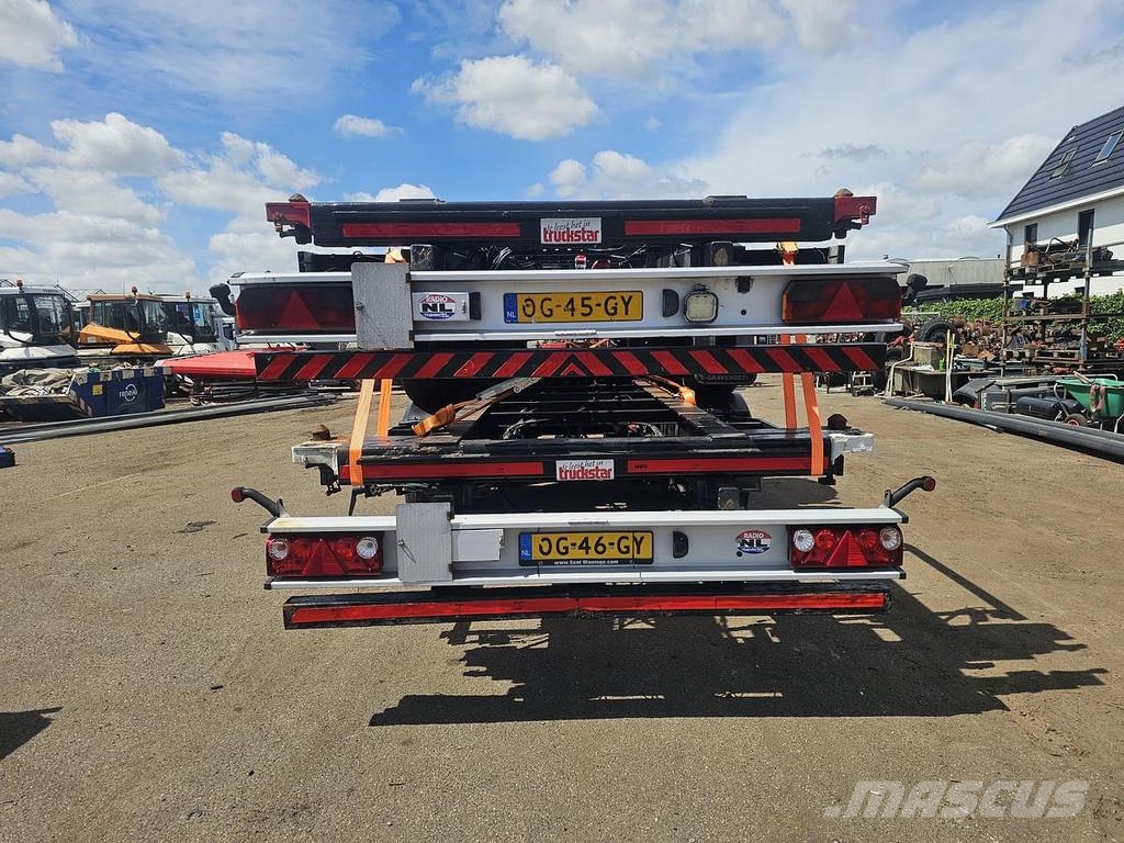 Groenewegen 45.07 CC-12-27 / 45 FT AND 40 FT CHASSIS BPW DISC. Containerframe semi-trailers