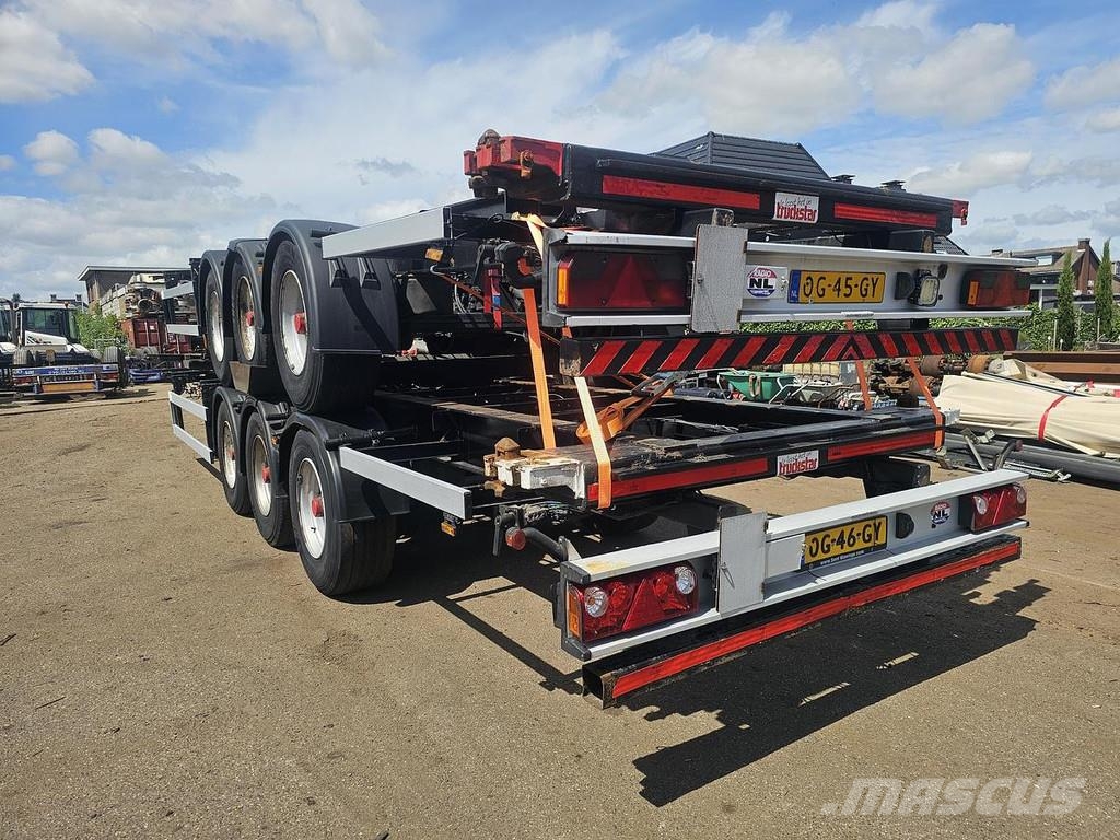 Groenewegen 45.07 CC-12-27 / 45 FT AND 40 FT CHASSIS BPW DISC. Containerframe semi-trailers