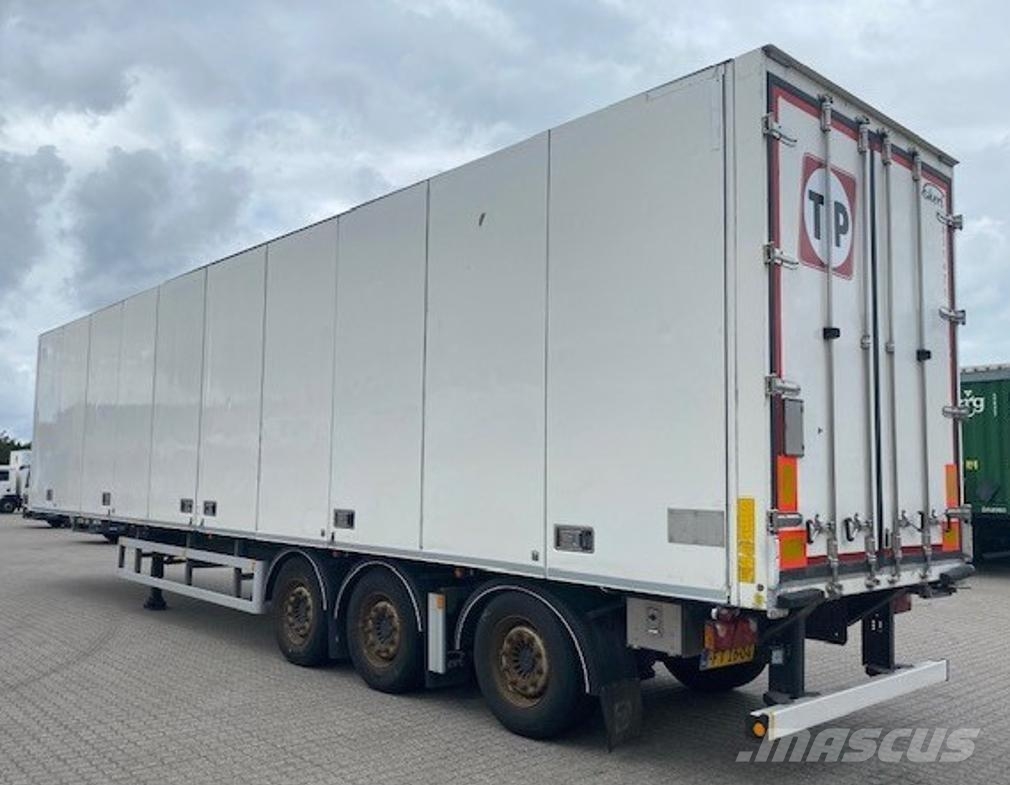 AB EKERI OY Trailer Reefer Full Side Opening - Dual C Puspriekabės su izoterminiu kėbulu