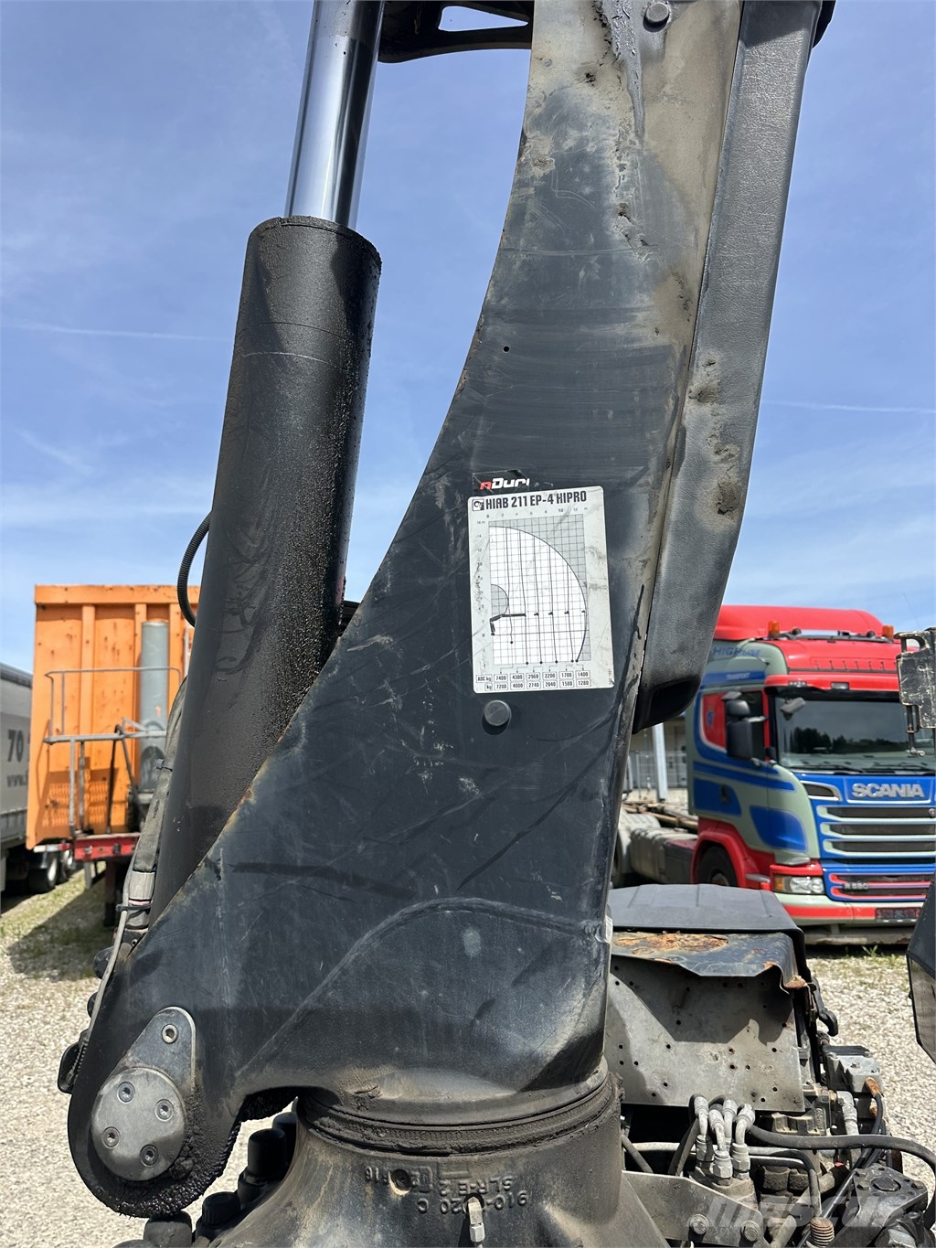 Hiab 211 EP-4 hipro Automobiliniai kranai