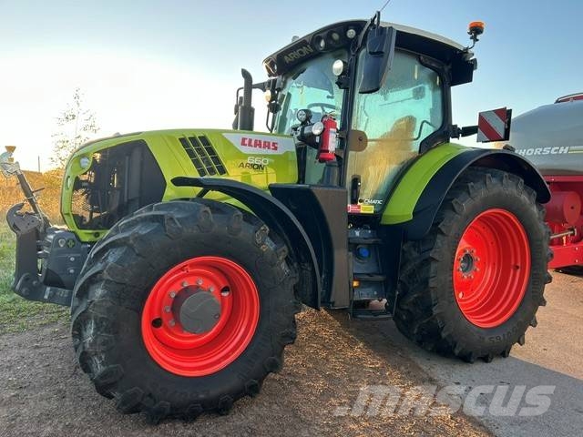 CLAAS Arion 660 CMATIC 트랙터