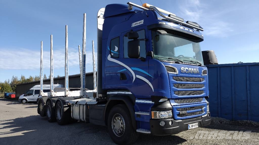 Scania R730 8x4 puuvarustus Tovornjaki za hlode