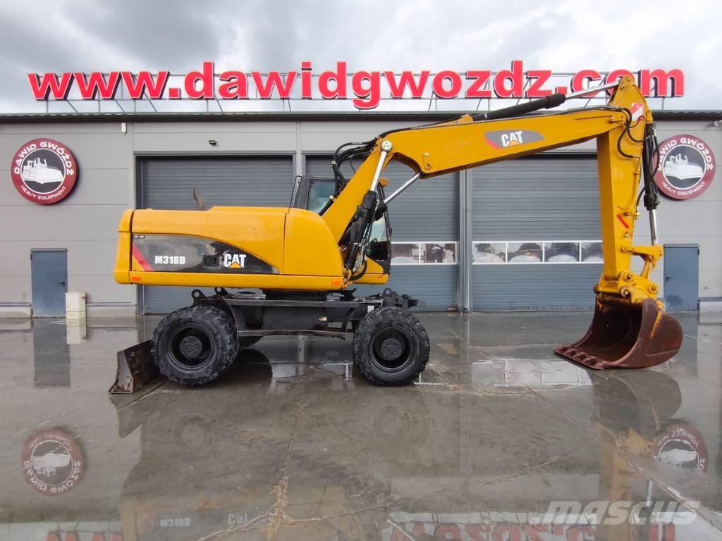 CAT M 318 D Wielgraafmachines