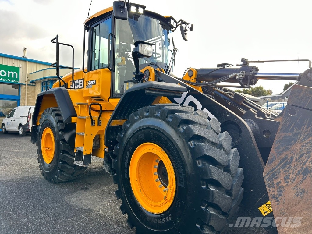 JCB 457 ZX Weigh Scales Hjullastare