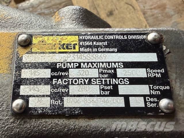 Parker USED HYDRAULIC PUMP Υδραυλικά