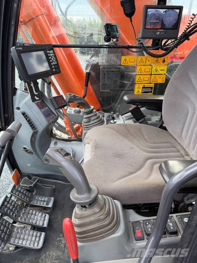 Hitachi ZX225US LC schaktblad, Trimble GPS, redskap Escavadoras de rastos