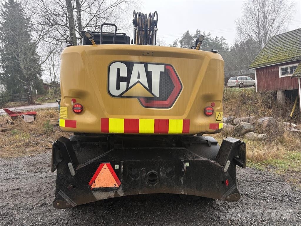 CAT M314 Bagri na kolesih