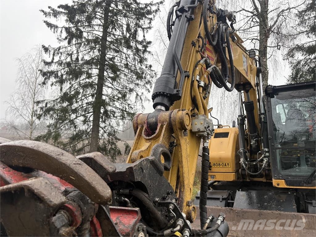 CAT M314 Bagri na kolesih