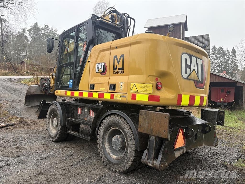 CAT M314 Bagri na kolesih
