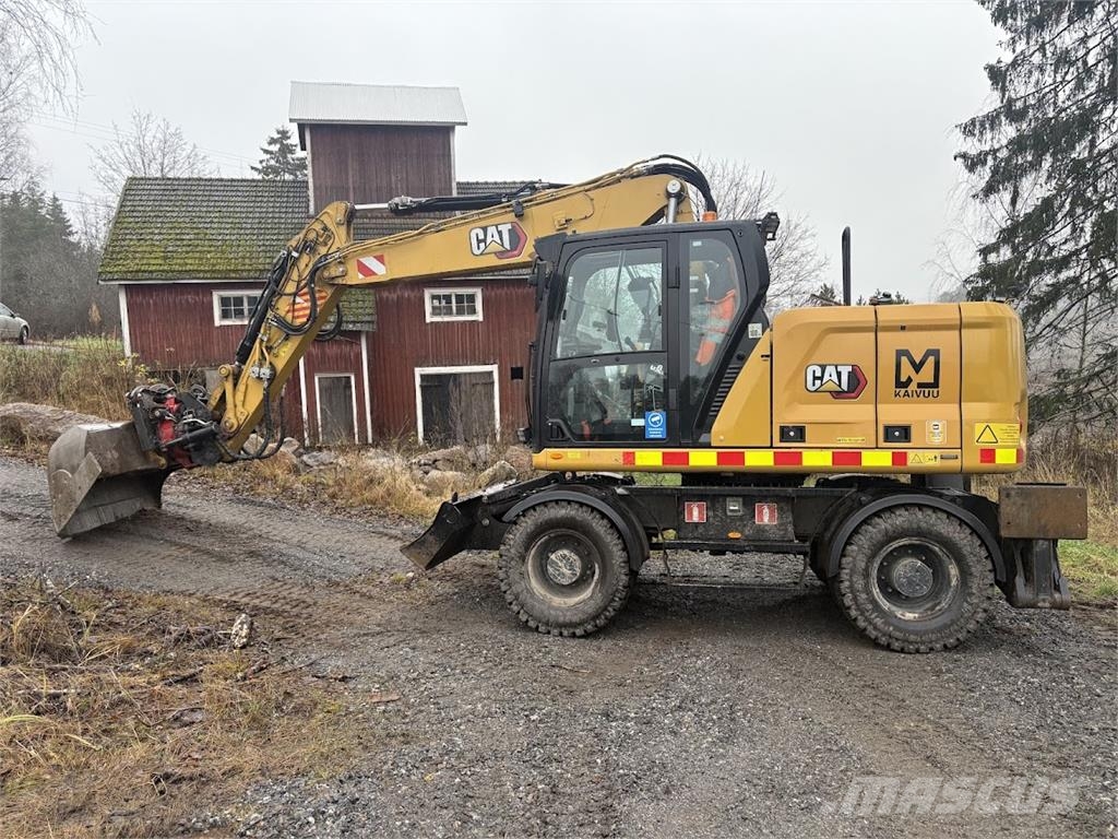 CAT M314 Bagri na kolesih
