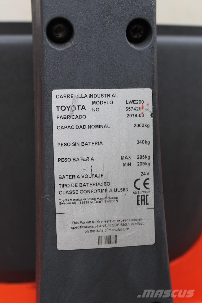 BT LWE200 Low lifter