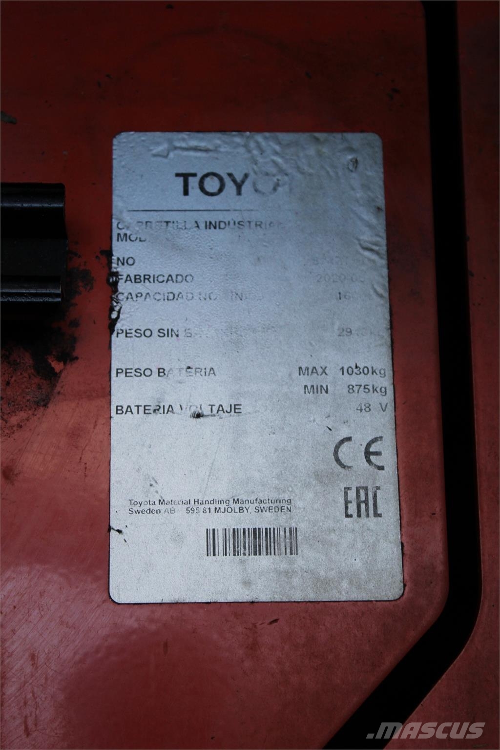 BT RRE 160 H شاحنة مناولة