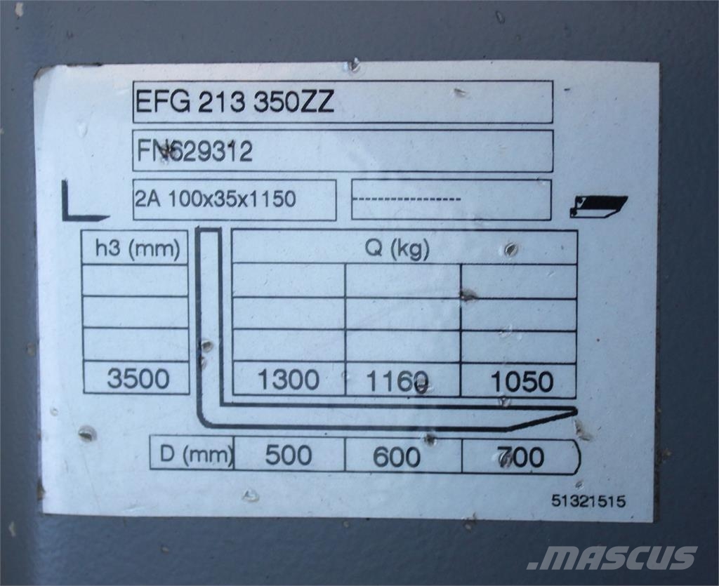 Jungheinrich EFG 213 350 ZZ LI-ION Akumulátorové vozíky