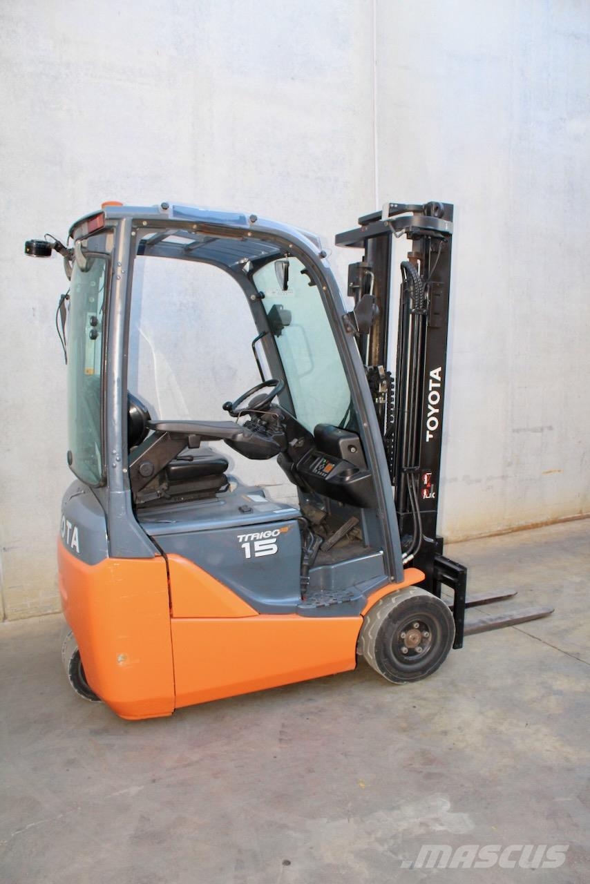Toyota 8FBE15T Elektro Stapler