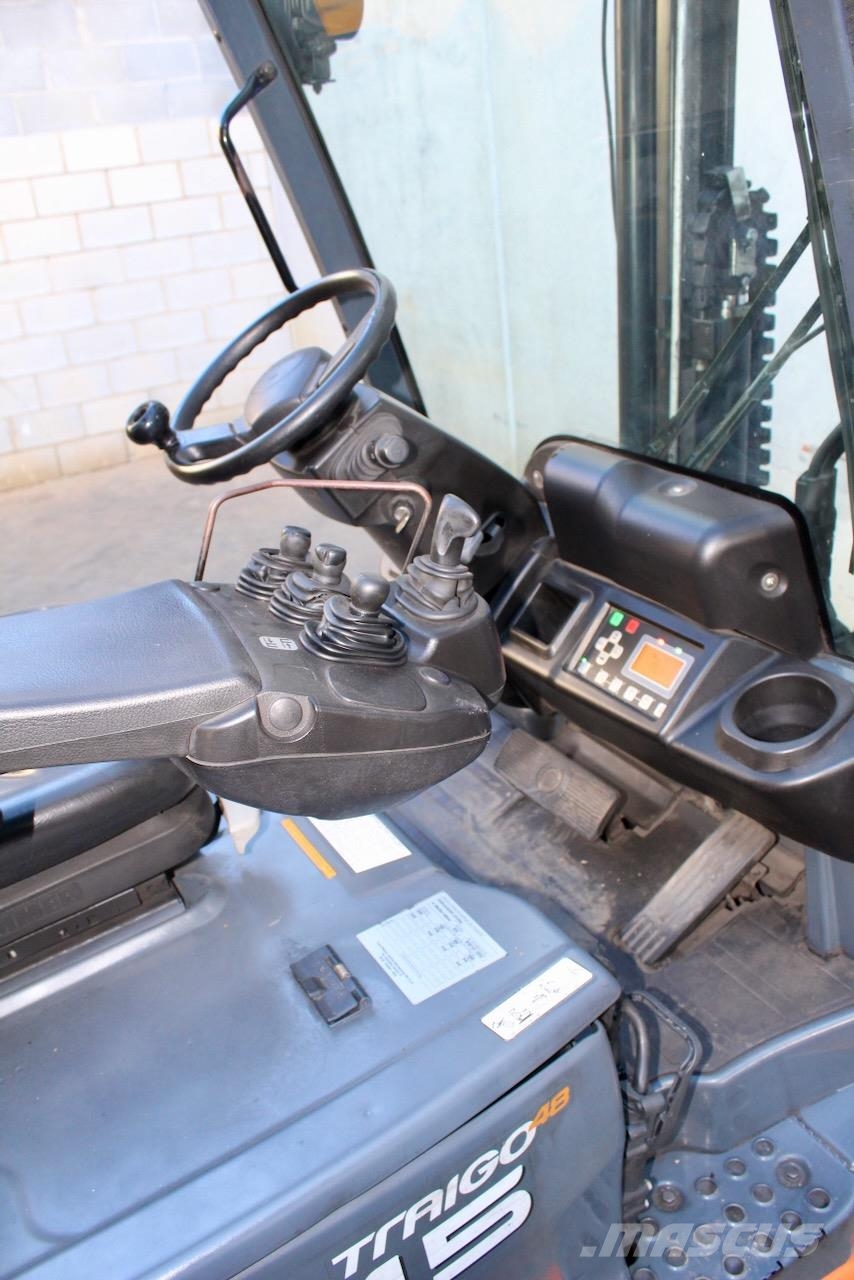 Toyota 8FBE15T Elektro Stapler
