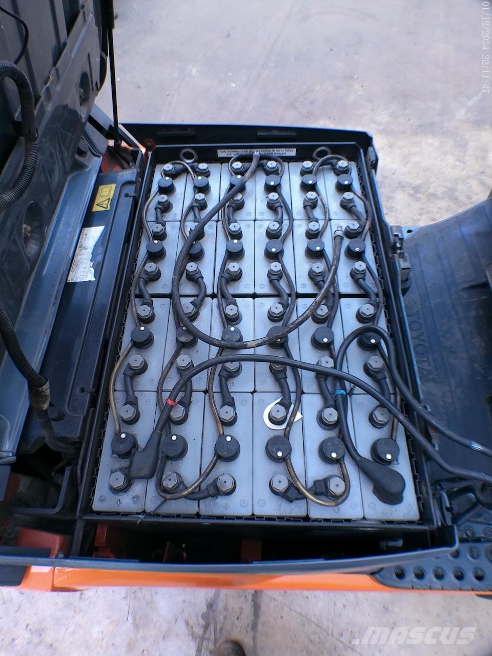 Toyota 8FBE15T Elektro Stapler