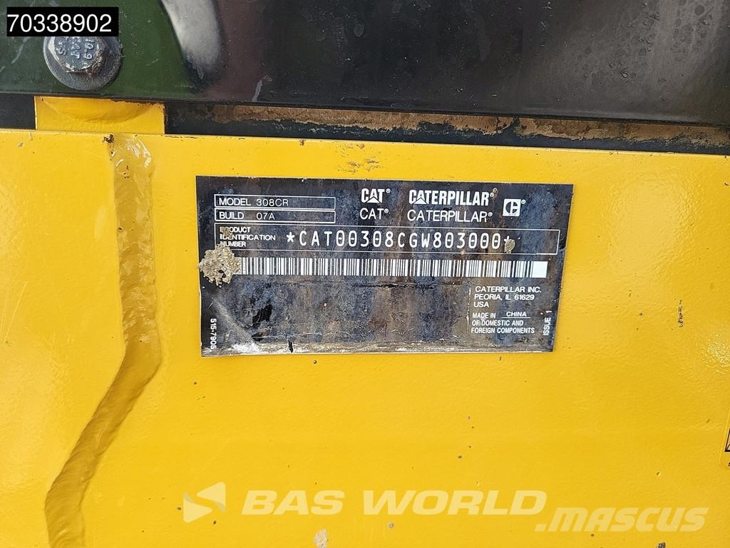 CAT 308 CR 3 Buckets - A/C Minigraafmachines < 7t