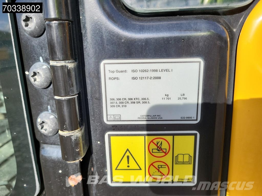 CAT 308 CR 3 Buckets - A/C Minigraafmachines < 7t