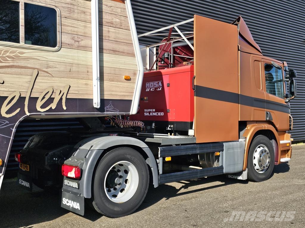 Scania 2 X SLIDE OUT / CAMPER / WOHNMOBIL Други полуремаркета