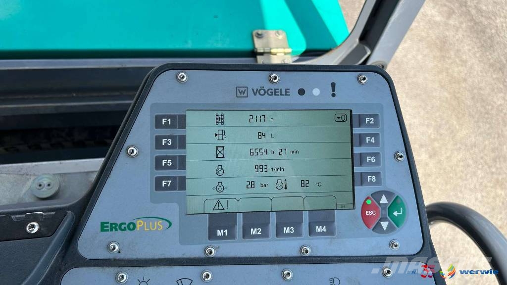 Vögele SUPER 1600-2 معدات السفلتة