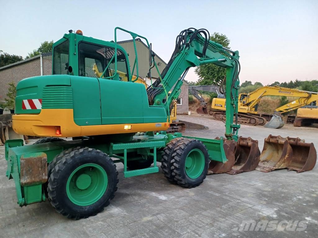 Takeuchi TB 175 W not TB 295 W Hjulgravere