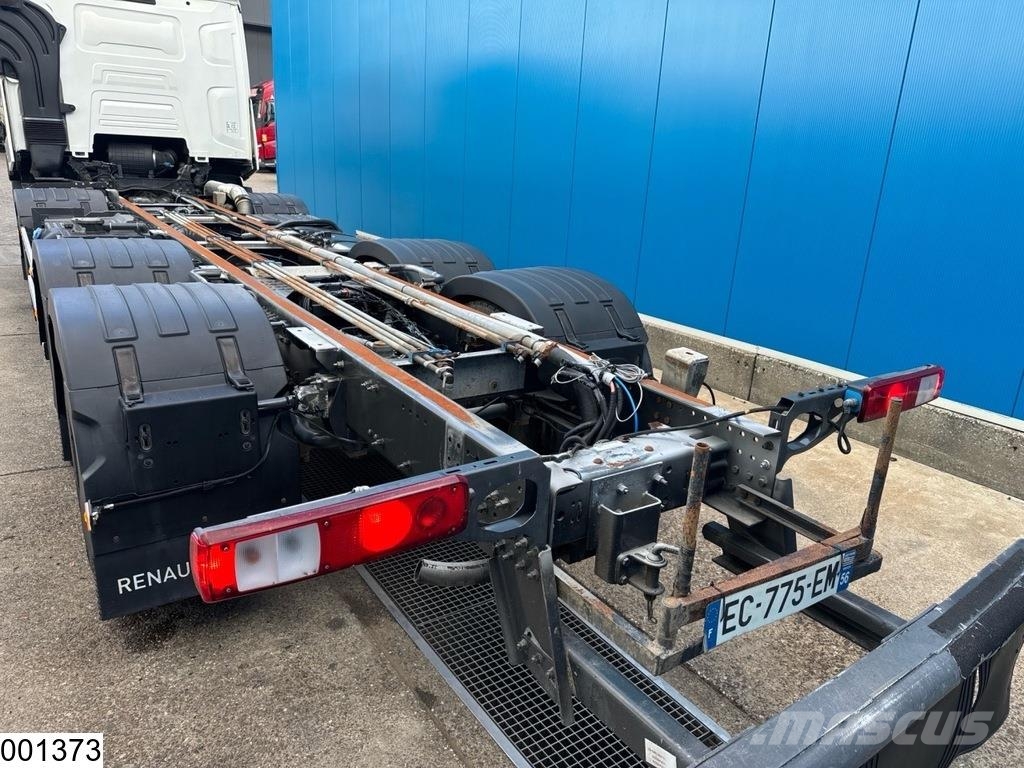 Renault C 430 8x4, EURO 6, Steel suspension, PTO, Hydro Kamioni-šasije