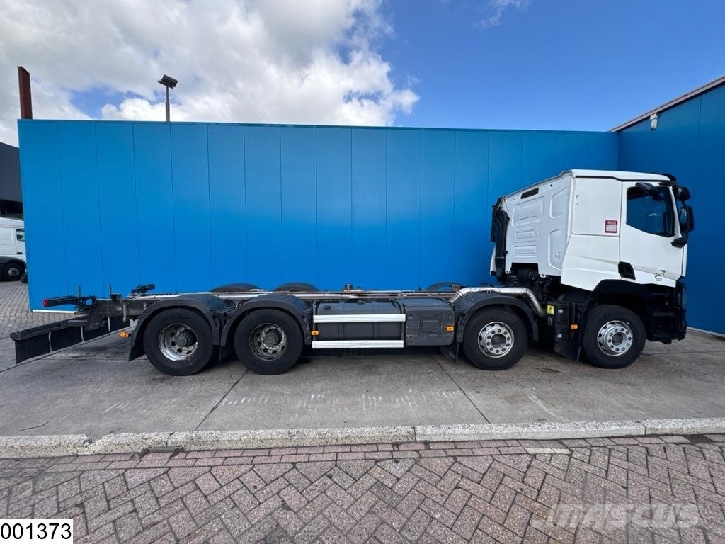Renault C 430 8x4, EURO 6, Steel suspension, PTO, Hydro Kamioni-šasije