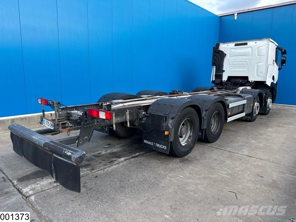 Renault C 430 8x4, EURO 6, Steel suspension, PTO, Hydro Kamioni-šasije