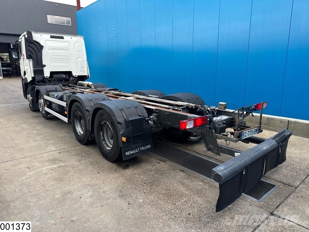 Renault C 430 8x4, EURO 6, Steel suspension, PTO, Hydro Kamioni-šasije