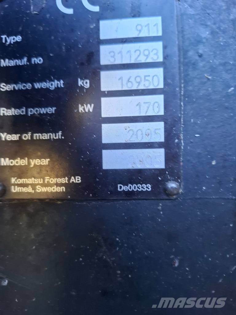 Valmet 911.3 Betakarítók