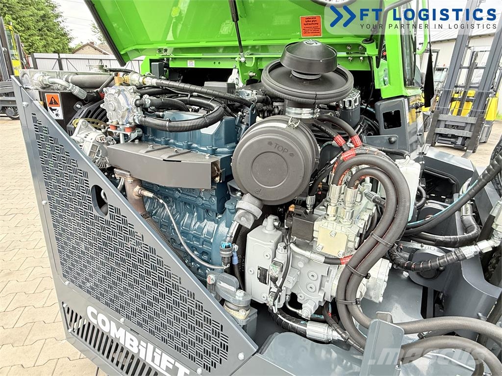 Combilift CB4000 | GAS | TRIPLEX 6450 | FORK POSITIONER | SI Чотириходові річ-траки