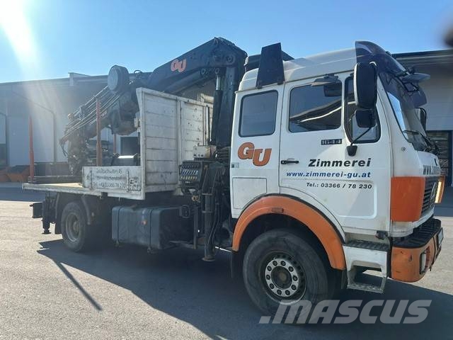 Mercedes-Benz 1644/48 mit Ladekran HIAB 300-5 شاحنات الرافعات