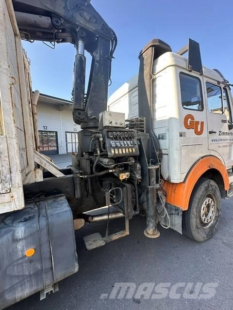 Mercedes-Benz 1644/48 mit Ladekran HIAB 300-5 شاحنات الرافعات