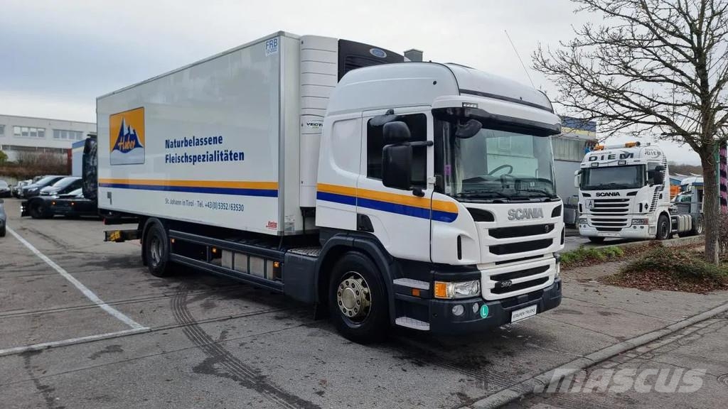 Scania P360 4X2 Fleisch Rohrbahnen Carrier Vector 1550 Skåpbilar Kyl/Frys/Värme