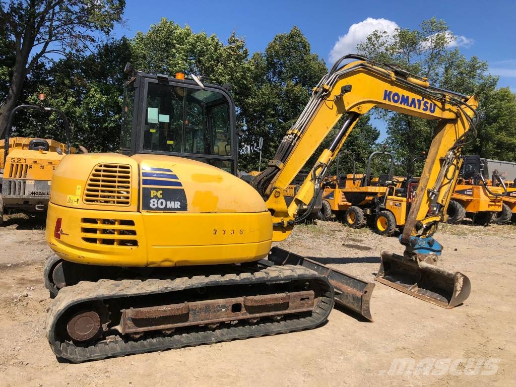 Komatsu PC 80 MR-5 حفارات وسط 7 طن - 12 طن