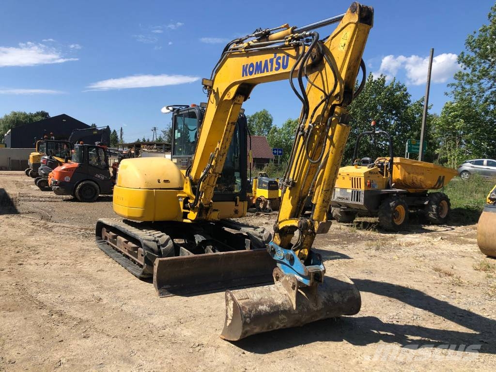 Komatsu PC 80 MR-5 حفارات وسط 7 طن - 12 طن