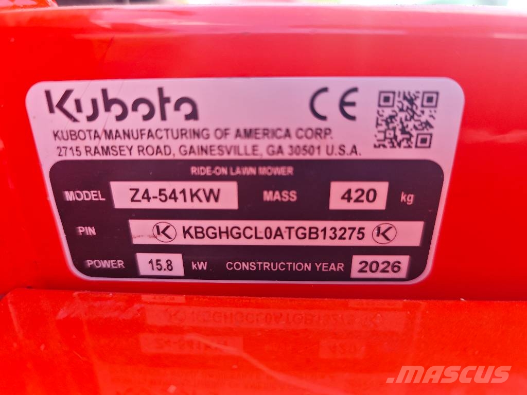 Kubota Z4-541 Zero-turn klippere