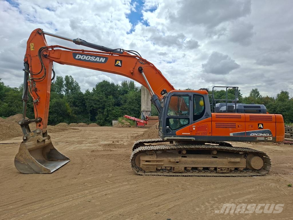 Doosan DX340LC-5 (Full Topcon 3D GPS) Bageri gusjeničari