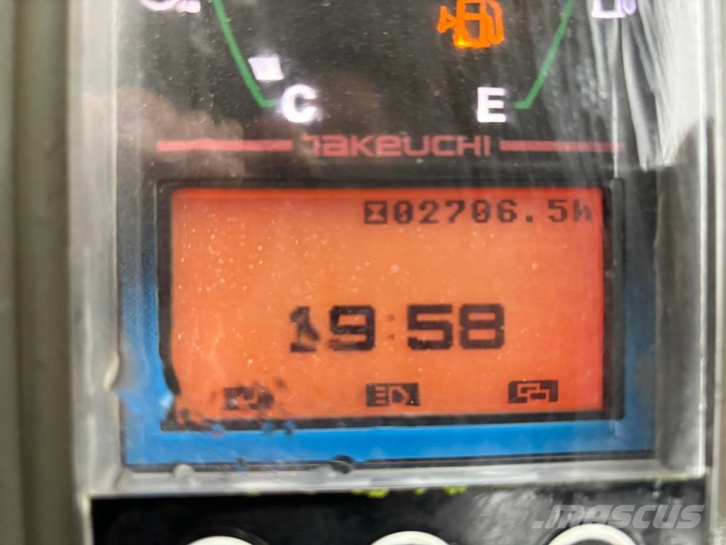 Takeuchi TB 216 Mini ekskavatörler, 7 tona dek