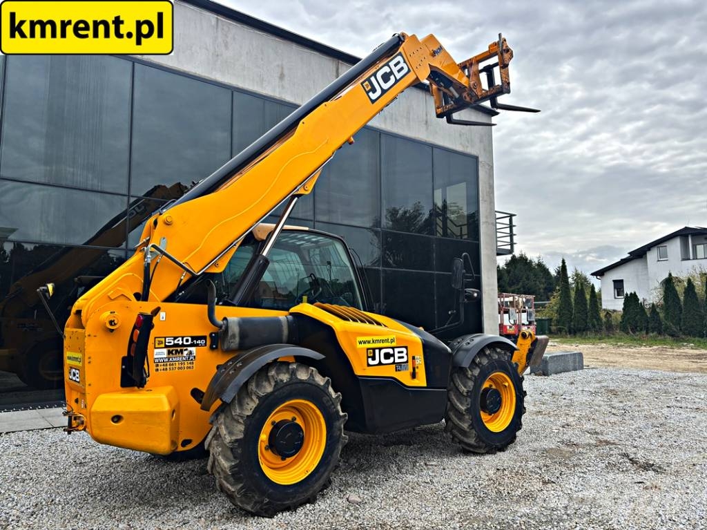 JCB 540-140 ŁADOWARKA TELESKOPOWA 2016R | JCB 535-140, Verreikers