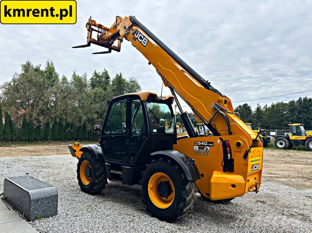 JCB 540-140 ŁADOWARKA TELESKOPOWA 2016R | JCB 535-140, Verreikers
