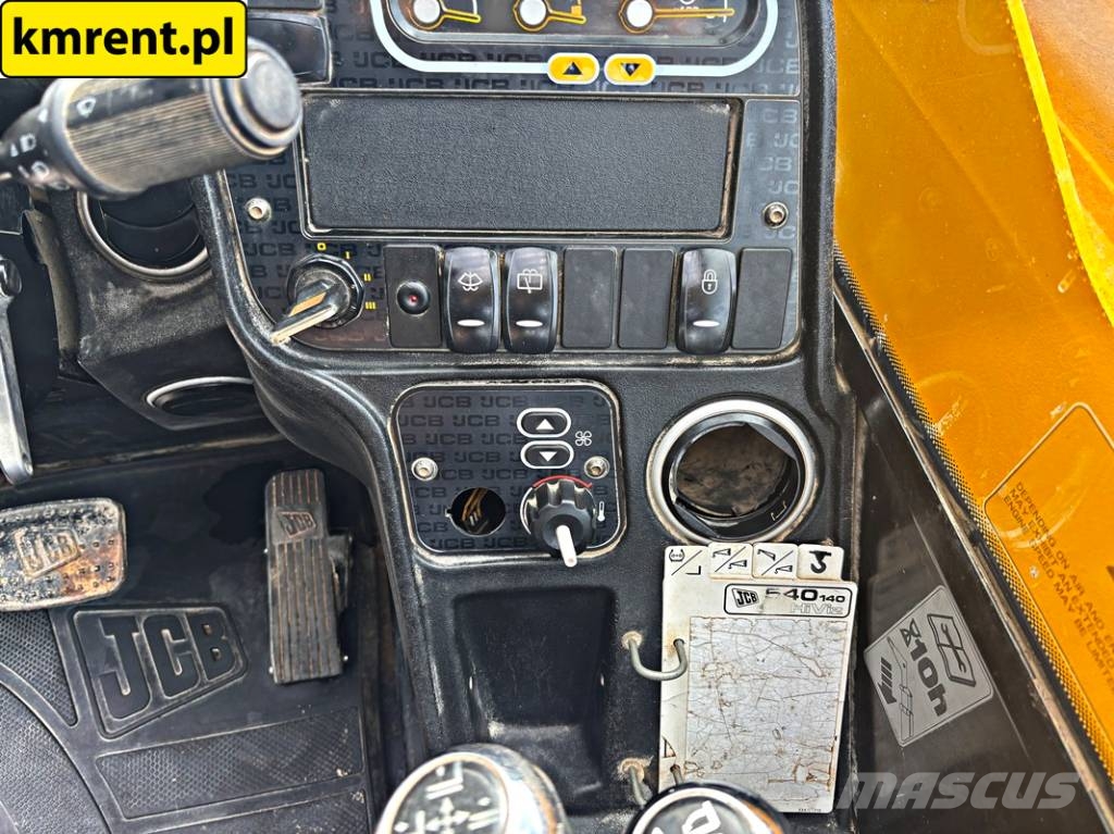 JCB 540-140 ŁADOWARKA TELESKOPOWA 2016R | JCB 535-140, Verreikers