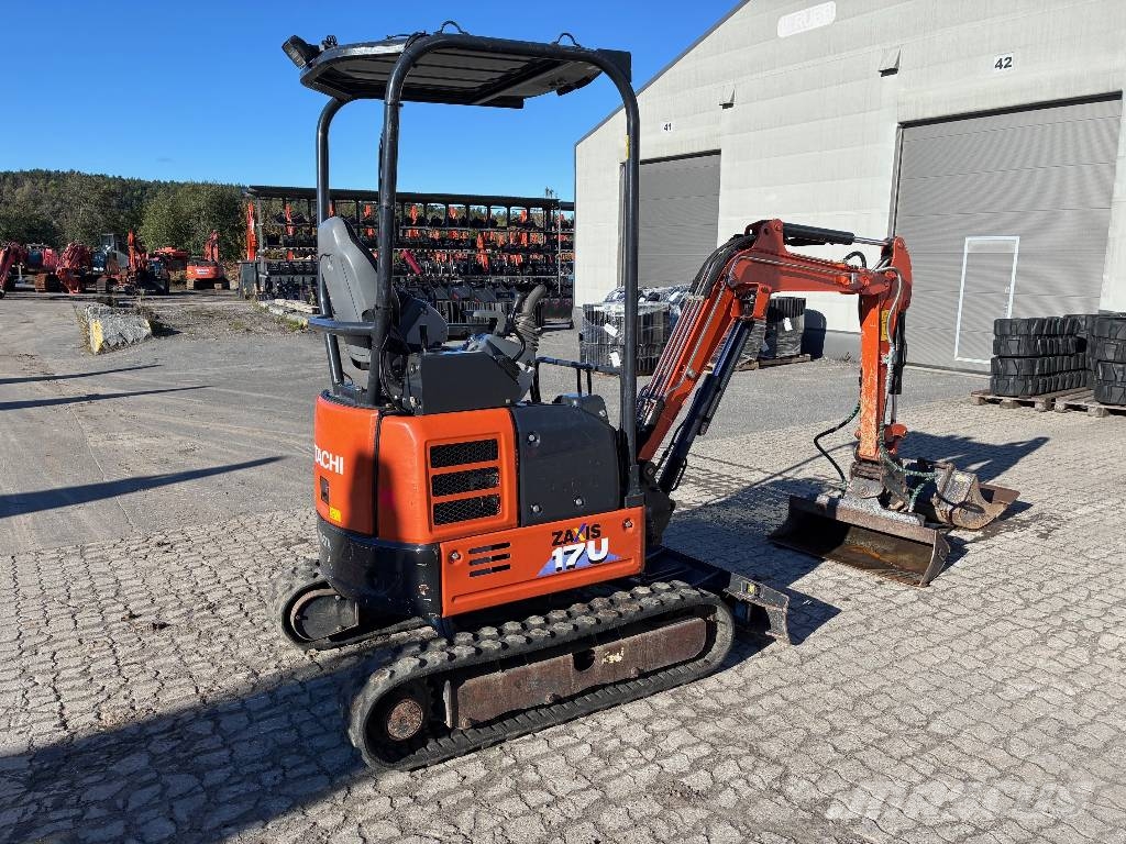 Hitachi ZX 17 U-6 Minigravere <7t