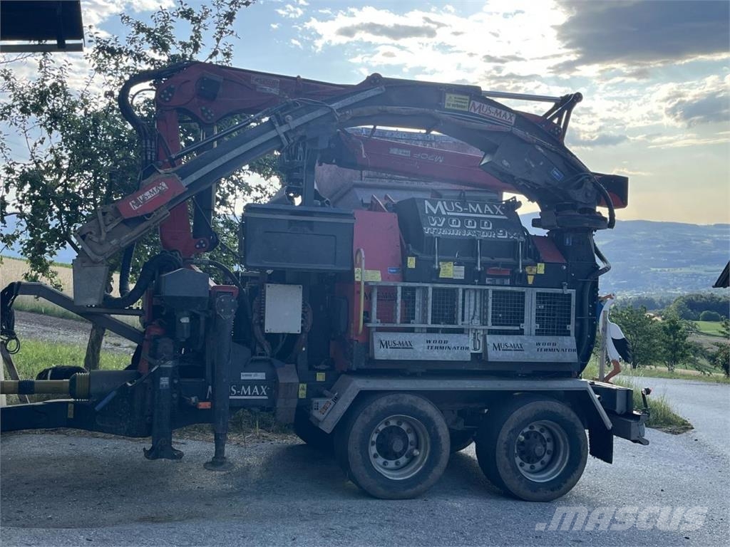 Mus-Max WT9XL Z Woodterminator 3700h Wood chippers